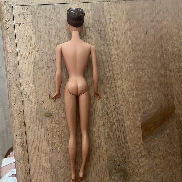 Vintage “Midge” Barbie Doll Painted Hair 11.5” Brunette Mattel Straight Leg - Picture 4 of 9